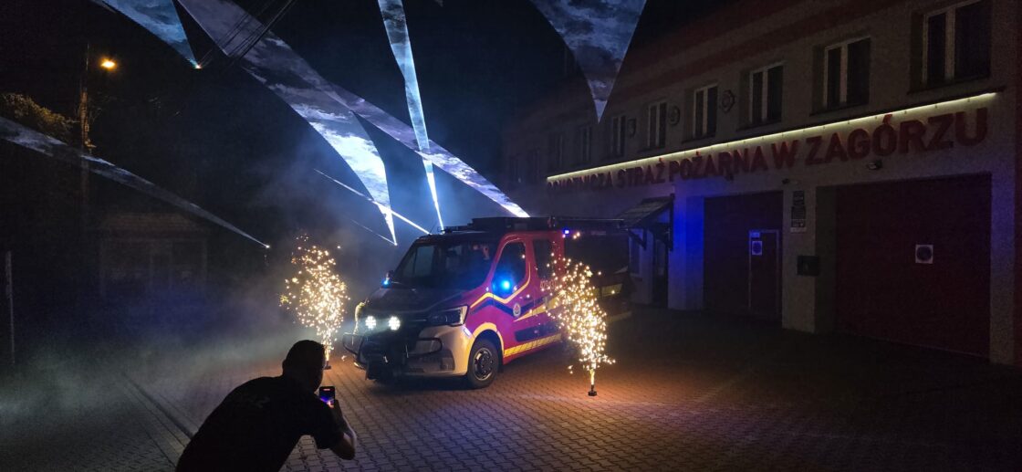 PRZYWITANIE WOZU OSP ZAGÓRZE