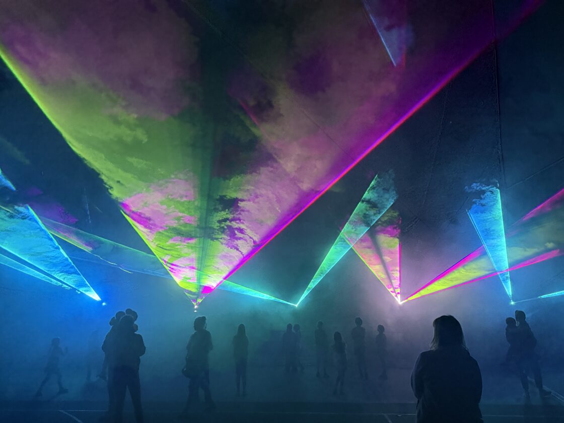 Dni Porąbki – Pokaz laserowy podczas Dni Miasta
